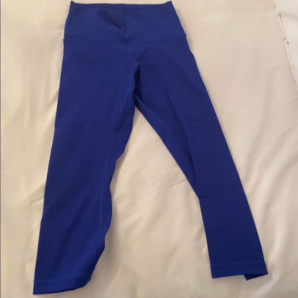 Lululemon Wonder Under crop leggings